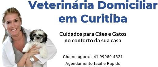 Veterinária atende cães e gatos em domicílio em vários bairros de Curitiba. Consultas agendadas sem emergência.